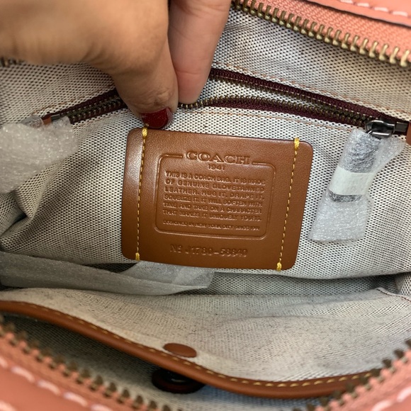 Coach Rogue 25 with Tea Rose Melon/Black Copper - Picture 7 of 8